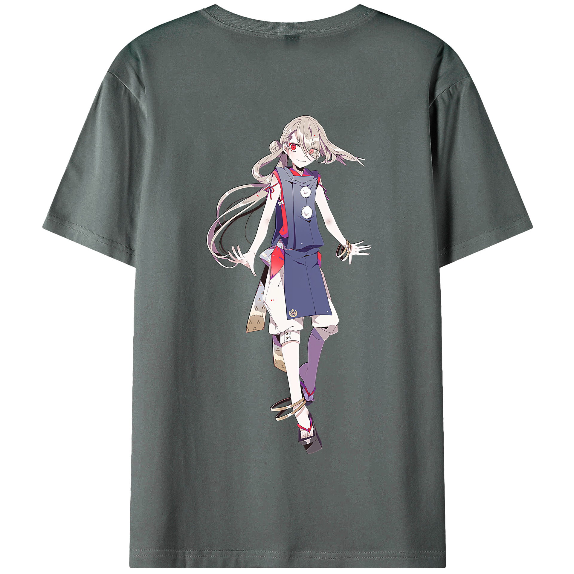 （画像用） 刀剣乱舞 Touken Ranbu 綿100％半袖Tシャツ（背面プリント）